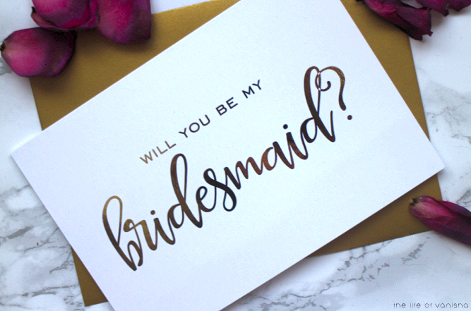 Will You Be My Bridesmaid